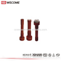 Indoor High Voltage Red Copper Tulip Contact Of Circuit Breaker